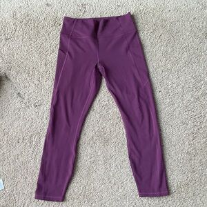 Fabletics Plum Athletic leggings
